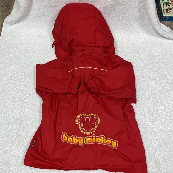 Disney baby Mickey Mouse hooded fall windbreaker jacket 2-3 - Picture 12 of 16